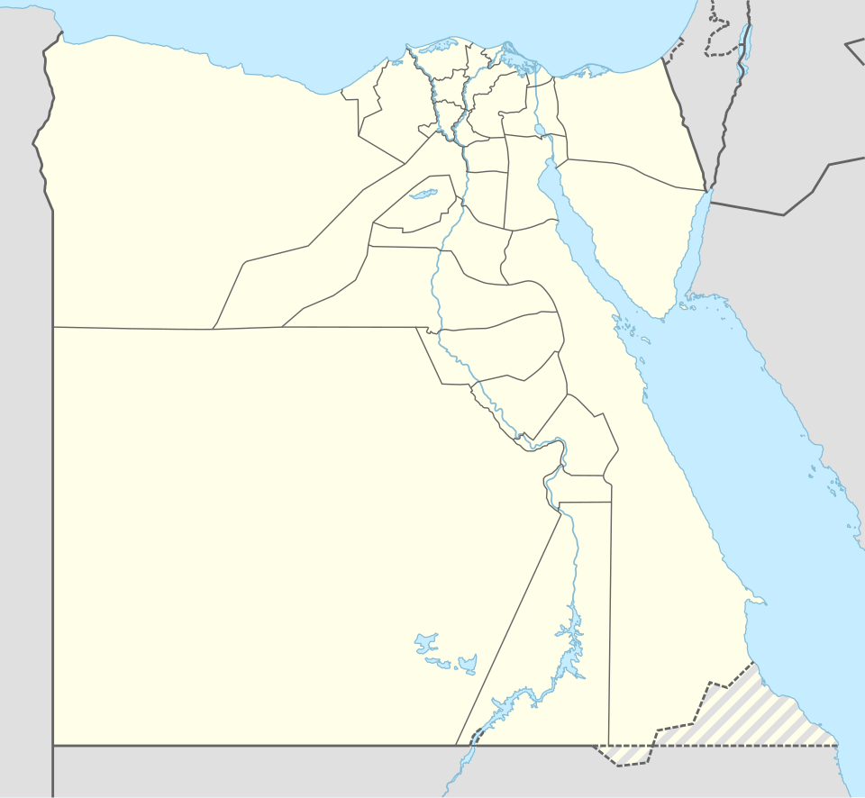 Map of Egypt and its governorates, illustrating Five Share's nationwide supply coverage
